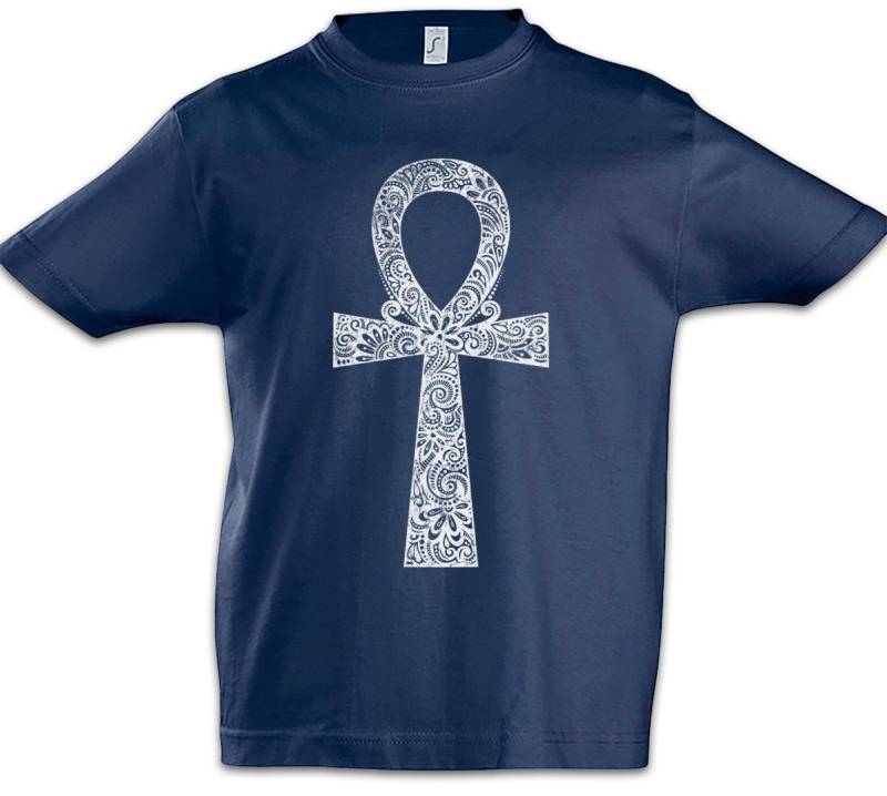 Urban Backwoods Print-Shirt Anch Kinder T-Shirt Kreuz Ägypten Life Symbol Ägyptisch Ankh Götter (1-tlg) Henkelkreuz Hieroglyph Nilschlüssel Anubis von Urban Backwoods