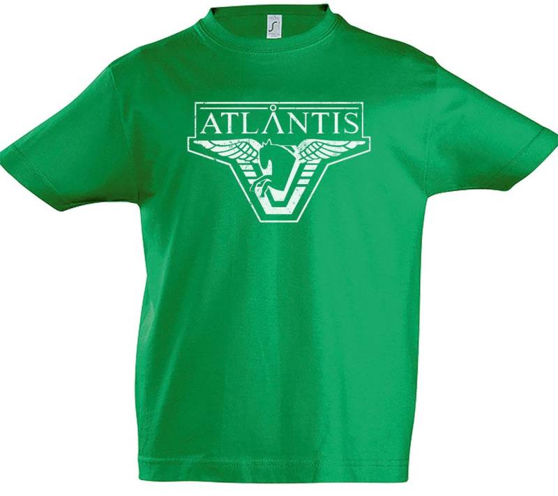 Urban Backwoods Print-Shirt Atlantis Logo Kinder T-Shirt Sci-Fi Cronus Sign Logo Insignia (1-tlg) Systemlord Stargate Science Fiction von Urban Backwoods