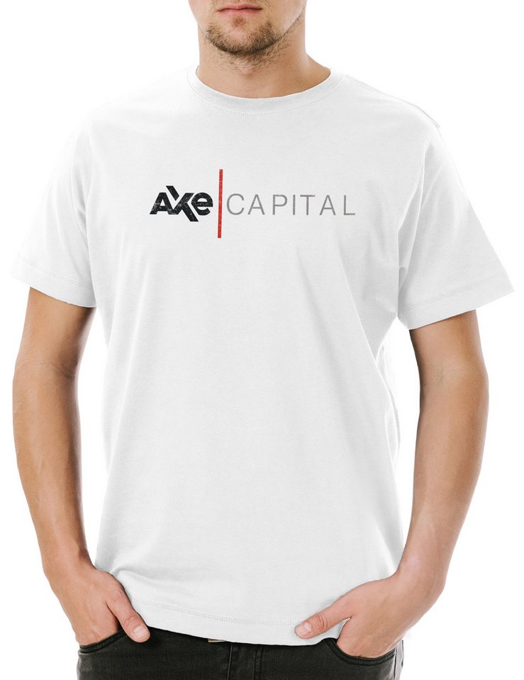 Urban Backwoods Print-Shirt Axe Capital I Herren T-Shirt Billions Symbol Sign Logo Zeichen Company (1-tlg) Firma Series Trader Axelrod von Urban Backwoods