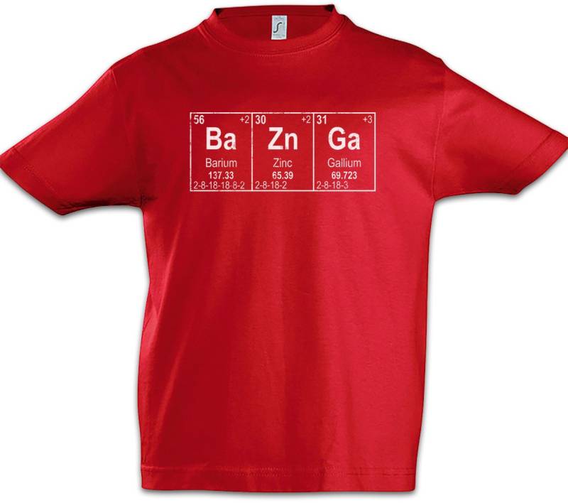 Urban Backwoods Print-Shirt Ba Zn Ga Kinder T-Shirt The Lehrer Big Teacher Bang Professor Theory (1-tlg) Nerd Geek Science TC von Urban Backwoods