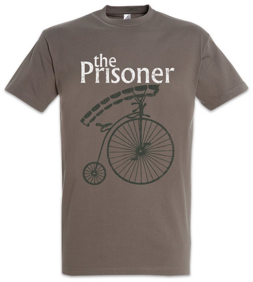 Urban Backwoods Print-Shirt Bicycle Prisoner Herren T-Shirt The Fun TV Prisoner Number Butler Six (1-tlg) Supervisor Nummer Gefangener 6 von Urban Backwoods