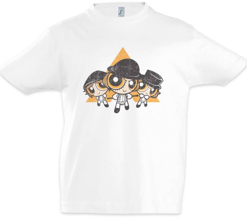 Urban Backwoods Print-Shirt Clockwork Boys Kinder T-Shirt A Uhrwerk Droogs Alexander Orange Alex (1-tlg) DeLarge Comic Cartoon Toon von Urban Backwoods