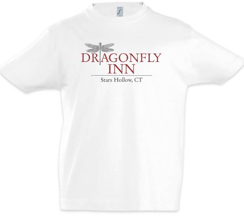 Urban Backwoods Print-Shirt D Inn Kinder T-Shirt Dragonfly Gilmore Rory Lorelai Sign Symbol Logo (1-tlg) Schild Kult Girls Symbol von Urban Backwoods