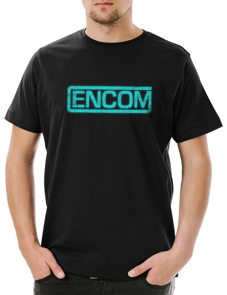 Urban Backwoods Print-Shirt Encom II Herren T-Shirt Computer Technology Corporation Tron MCP (1-tlg) International Center City Gibbs von Urban Backwoods