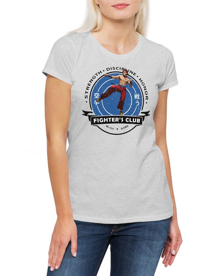 Urban Backwoods Print-Shirt Fighter's Club Kang II Damen T-Shirt Gamer Mortal MK Kung Fu Kombat (1-tlg) Game Gaming Beat Em von Urban Backwoods