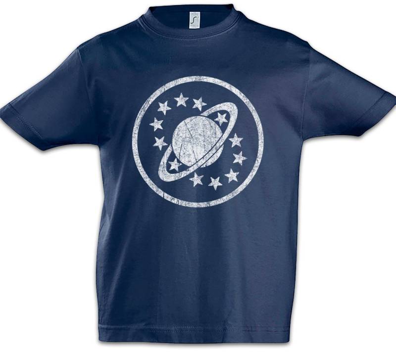 Urban Backwoods Print-Shirt Galaxy Patch Kinder T-Shirt Sci-Fi Science Fiction Quest Fleet Sign (1-tlg) Star Logo Symbol Comedy von Urban Backwoods