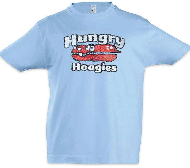 Urban Backwoods Print-Shirt Hungry Hoagies Kinder T-Shirt Bad Weihnachtsmann Santa X-Mas Christmas (1-tlg) Clause Weihnachten Logo Movie von Urban Backwoods