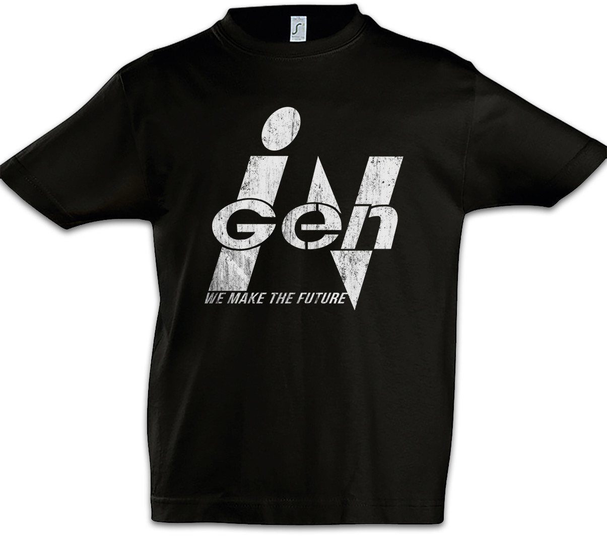 Urban Backwoods Print-Shirt In Gen Logo Kinder T-Shirt Park Symbol Sign Dinosaurier Dinosaur (1-tlg) Jurrasic Tyrannosaurus Rex Schild von Urban Backwoods