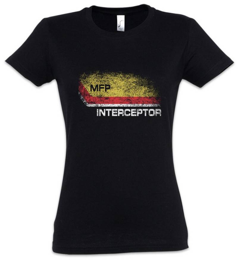 Urban Backwoods Print-Shirt Inter I Main Force Patrol Logo Damen T-Shirt iller Fury Mad Road Max (1-tlg) Kult Movie SciFi Gibson von Urban Backwoods