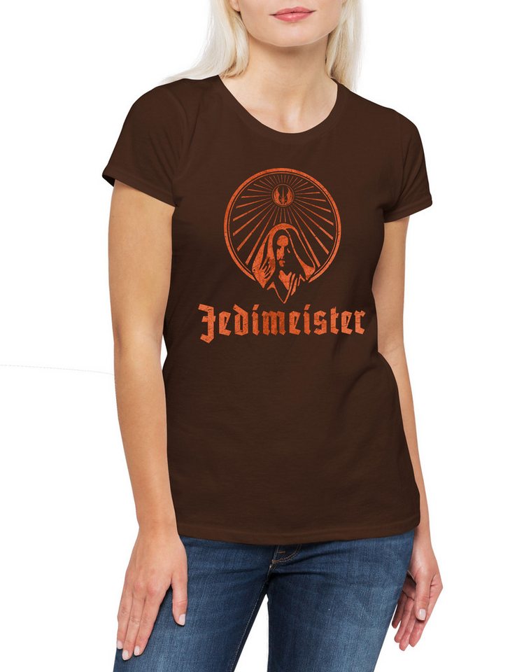 Urban Backwoods Print-Shirt Jedimeister Damen T-Shirt Der Wars Rebels Krieg Rebellion Star Jedi (1-tlg) Sterne Alliance Galactic Der von Urban Backwoods