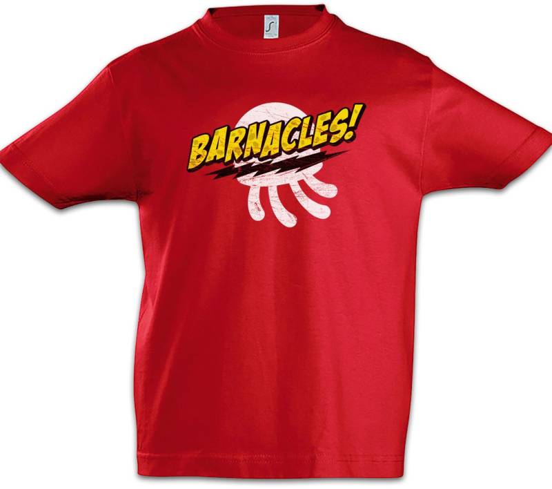 Urban Backwoods Print-Shirt Jellyfishing Barnacles Kinder T-Shirt Big Sitcom Nerd Bang Geek Gamer (1-tlg) Theory Sheldon Fan Cooper von Urban Backwoods