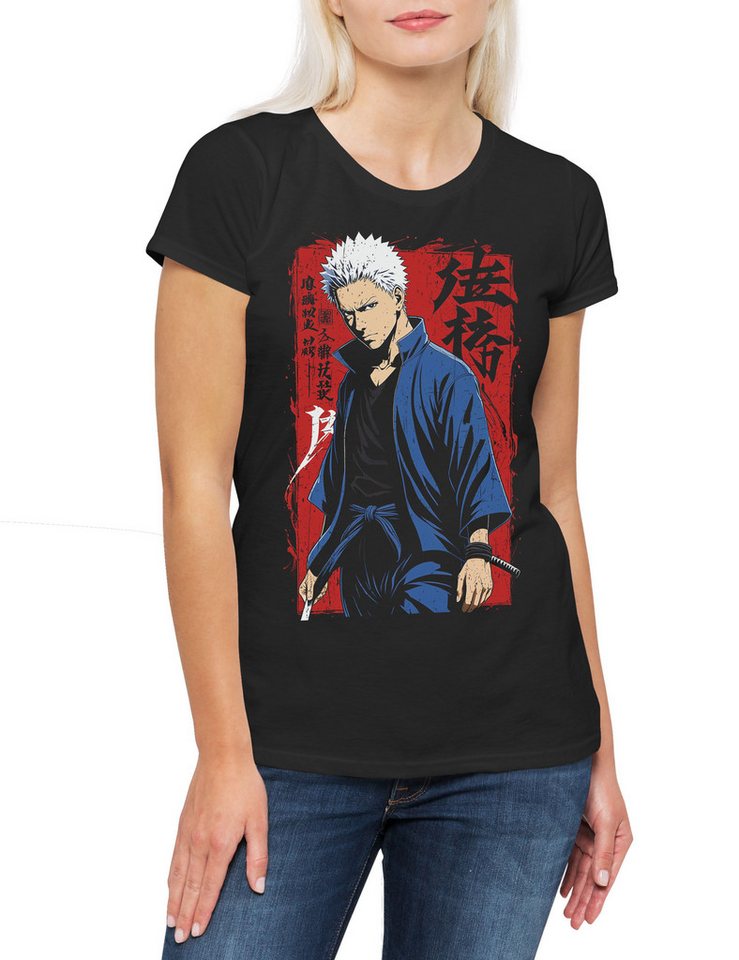 Urban Backwoods Print-Shirt Jujutsu Anime Damen T-Shirt Yuji Itadori Gojo Kaisen Satoru Megumi (1-tlg) Fushiguro Series Serie Japan von Urban Backwoods