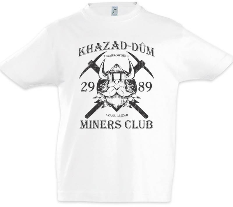 Urban Backwoods Print-Shirt Khazad-Dum Miners Club Kinder T-Shirt Lord of Herr der the Rings Ringe (1-tlg) Gondor Frodo Sauron Symbol von Urban Backwoods