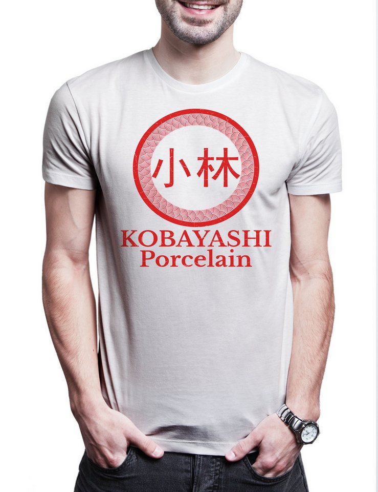 Urban Backwoods Print-Shirt Kobayashi Porcelain Herren T-Shirt The Movie Ususal Film Suspects 1995 (1-tlg) Neo-Noir Crime Thriller Mystery von Urban Backwoods