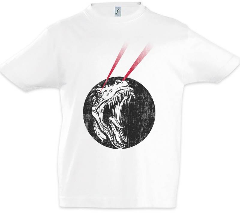 Urban Backwoods Print-Shirt Laser T-Rex Kinder T-Shirt Dino Cyborg Skull Schädel Dinosaurier (1-tlg) Dinosaur Robot Tyrannosaurus Rex von Urban Backwoods