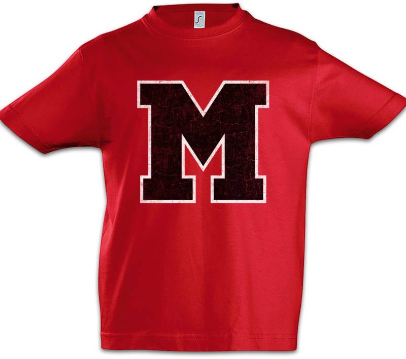 Urban Backwoods Print-Shirt M Team Kinder T-Shirt Glee Mannschaft Team Symbol Sign Logo Zeichen (1-tlg) Trikot College Jacke Jacket von Urban Backwoods