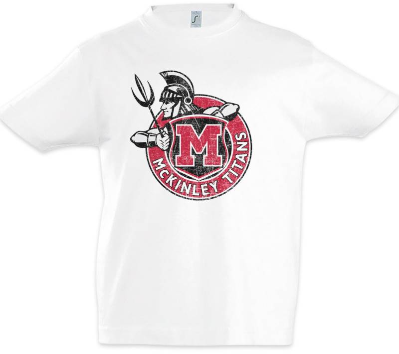 Urban Backwoods Print-Shirt M Titans I Kinder T-Shirt Mannschaft Team Glee Symbol Sign Logo (1-tlg) Zeichen Trikot College Jacke von Urban Backwoods