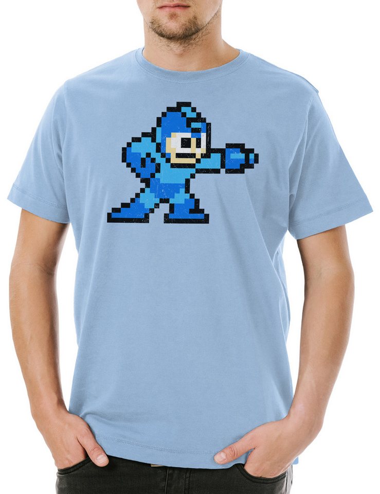 Urban Backwoods Print-Shirt Mega Boy Herren T-Shirt Game 16 Bit Retro Video Nerd Game Man Console (1-tlg) Konsole Gamepad Joypad 80s von Urban Backwoods