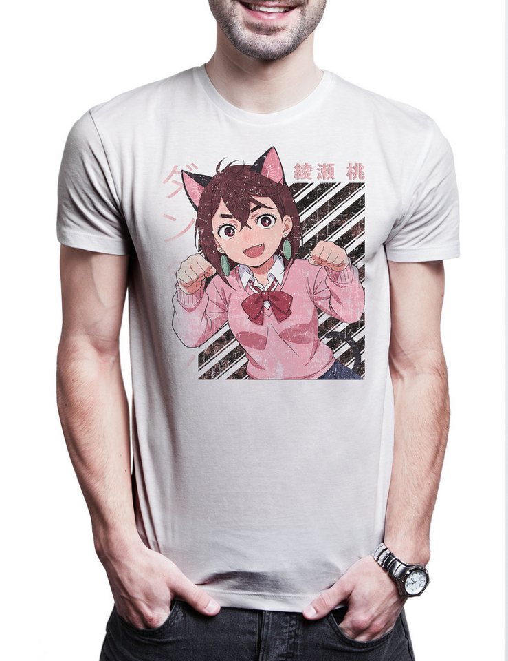 Urban Backwoods Print-Shirt Momo Anime Girl Herren T-Shirt Dan Da Ayase Dan Dandadan Yukinobu (1-tlg) Tatsu Ken Okarun Takakura von Urban Backwoods