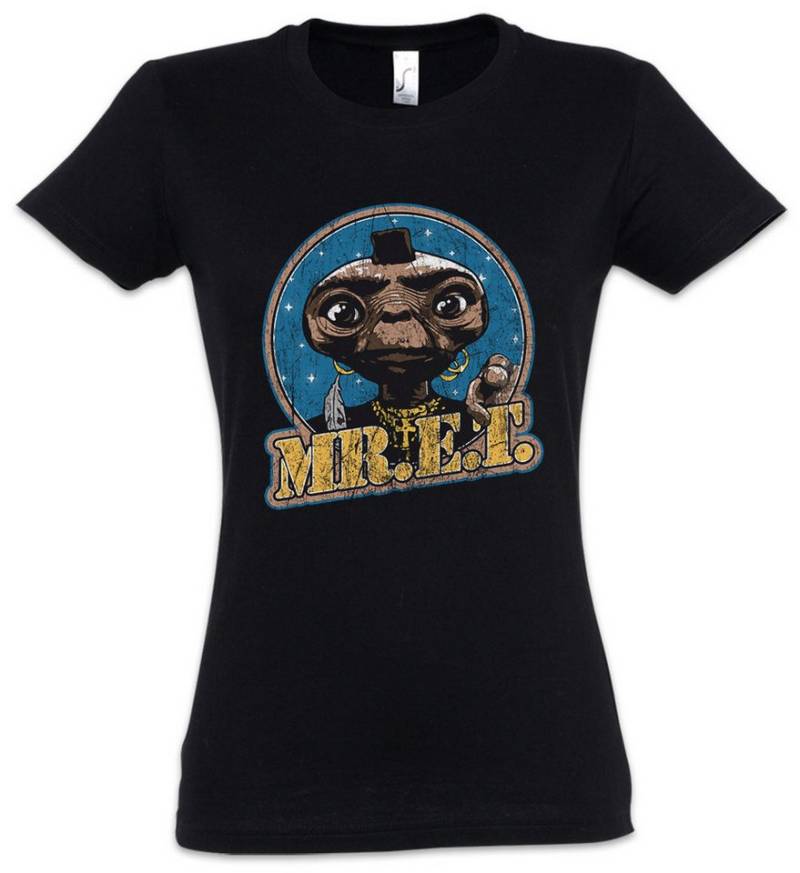 Urban Backwoods Print-Shirt Mr ET Damen T-Shirt Series Movie T Fun Bus Van Team B.A. 80s Film E.T. (1-tlg) Baracus 80s Ufo von Urban Backwoods