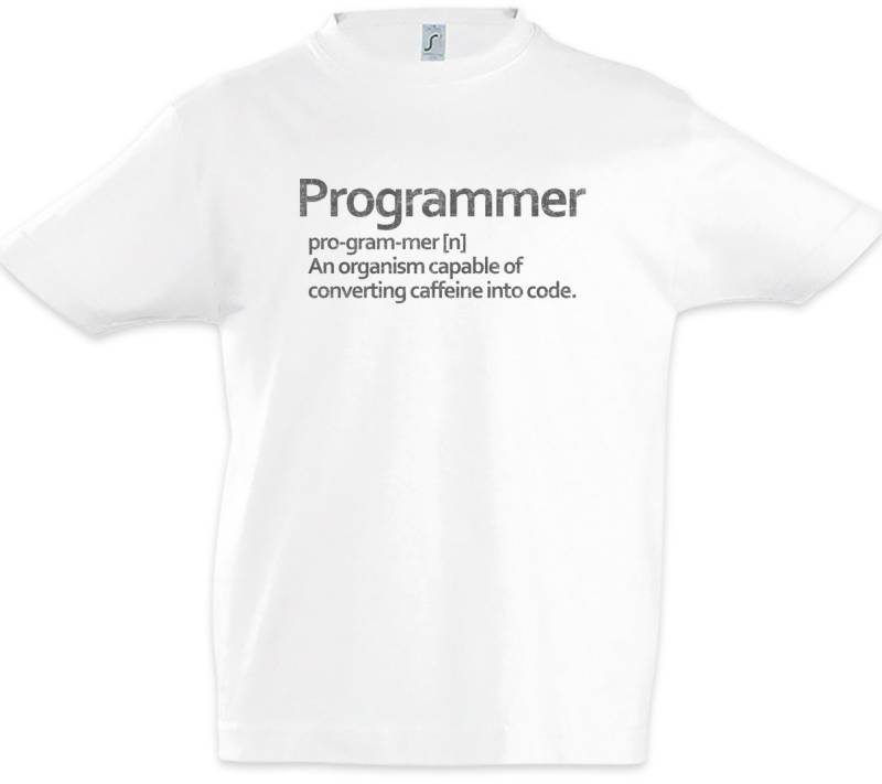 Urban Backwoods Print-Shirt Programmer Kinder T-Shirt Admin Informatiker Informatik Computer Geek (1-tlg) Nerd Science Scientist Wissenschaft von Urban Backwoods