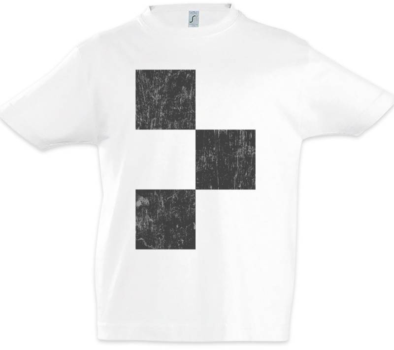 Urban Backwoods Print-Shirt Racing Flag Squares Kinder T-Shirt Race Rally Car Auto Driver Racer (1-tlg) Biker Petrol Head Fun von Urban Backwoods