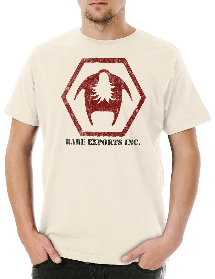 Urban Backwoods Print-Shirt Rare Exports Herren T-Shirt Sign Inc Corporation Logo Movie Alien Corp (1-tlg) Firmenlogo Symbol Film Kult von Urban Backwoods