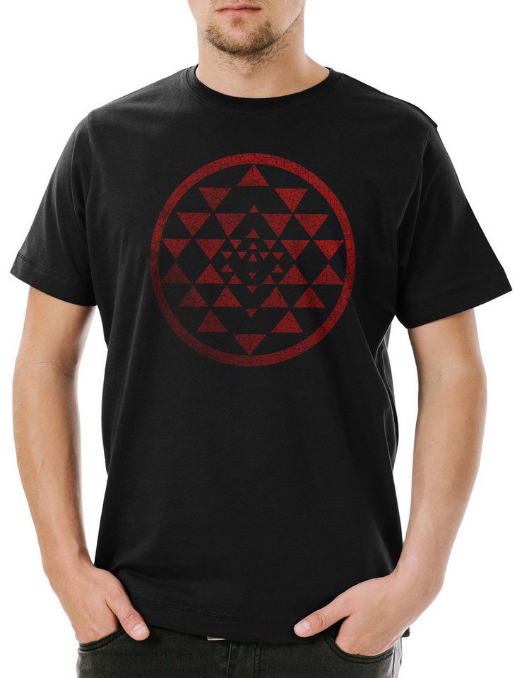Urban Backwoods Print-Shirt Red Squadron Patch Herren T-Shirt Galactica Space Ship Star Raumschiff (1-tlg) Battlestar William Bill Battle von Urban Backwoods