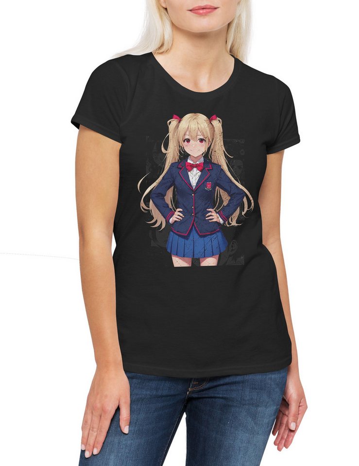 Urban Backwoods Print-Shirt Ruby Girl Damen T-Shirt Anime Ko Hoshino Oshi No Sarina Tendouji The (1-tlg) Idol's Children Pop Idols von Urban Backwoods