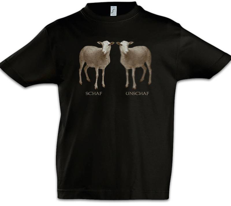 Urban Backwoods Print-Shirt Schaf Unschaf Kinder T-Shirt Fun Geschenk Bauer Züchter Sheep Wolle (1-tlg) Humor Witz Lustig Fun von Urban Backwoods