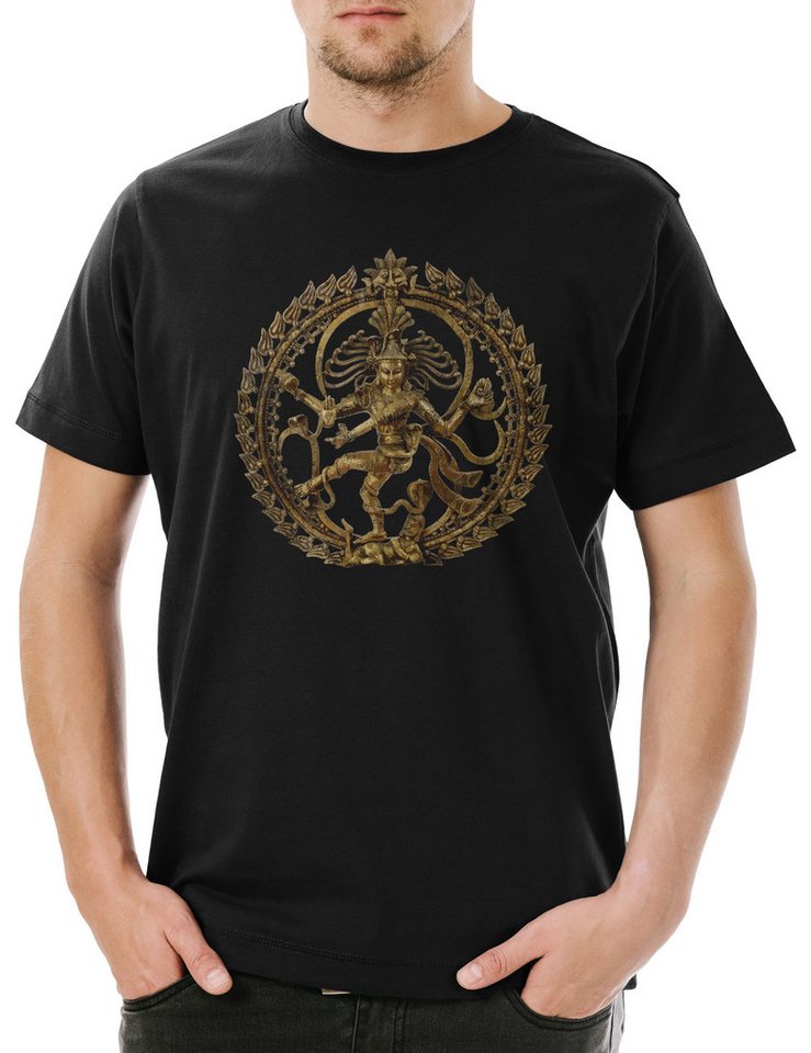 Urban Backwoods Print-Shirt Shiva II Vintage Herren T-Shirt Buddhismus Shivaismus Yoga Buddha OM (1-tlg) Hinduismus Om Siddhartha Govinda von Urban Backwoods