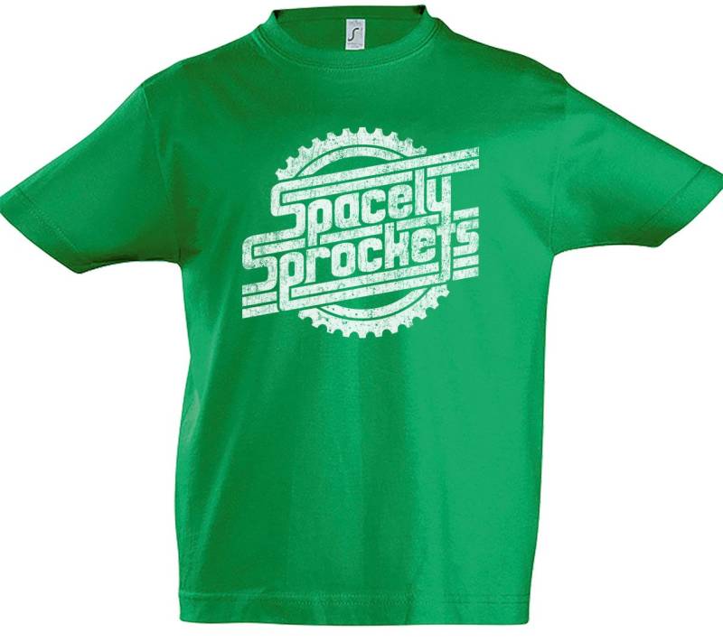Urban Backwoods Print-Shirt Spacely's Space Sprockets Inc. Logo Kinder T-Shirt George Series (1-tlg) Cartoon Symbol Jetson TV von Urban Backwoods