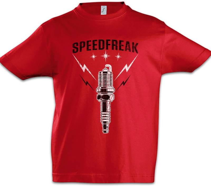 Urban Backwoods Print-Shirt Speedfreak Kinder T-Shirt Race Racing Car Auto Driver Racer Biker (1-tlg) Petrol Head Fun Engine von Urban Backwoods