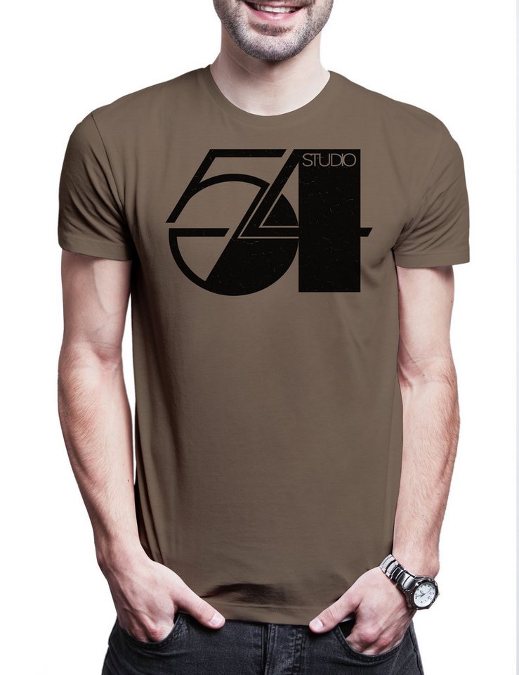 Urban Backwoods Print-Shirt Studio 54 A2 Herren T-Shirt New York Nightclub NY NYC Disco History (1-tlg) Era Club Nightlife Party von Urban Backwoods