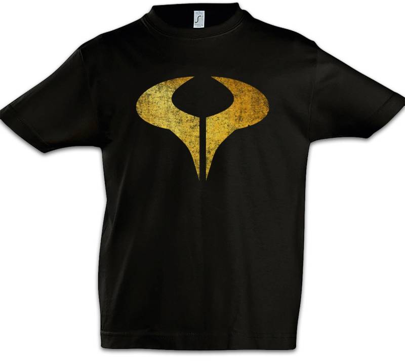 Urban Backwoods Print-Shirt Symbol Of Cronos Kinder T-Shirt Sci-Fi Cronus Sign Logo Insignia (1-tlg) Systemlord Stargate Science Fiction von Urban Backwoods