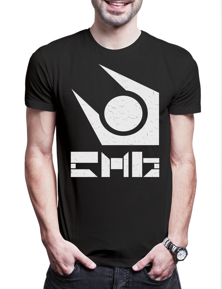 Urban Backwoods Print-Shirt The Combine Herren T-Shirt Life Gaming Games Sci-Fi Half Black Mesa (1-tlg) Research Facility Gordon Freeman von Urban Backwoods