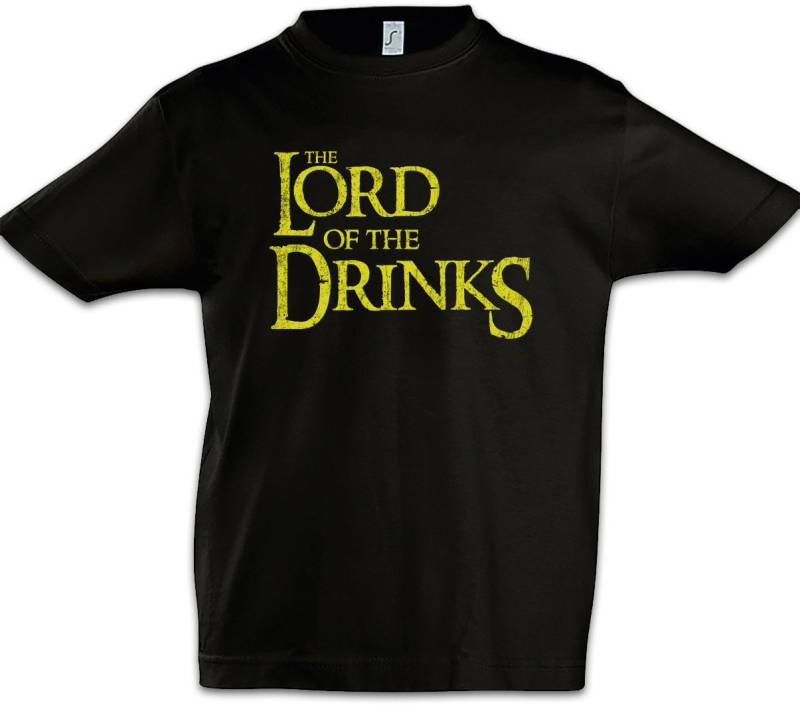 Urban Backwoods Print-Shirt The Lord Of The Drinks Kinder T-Shirt Rings Herr der Gondor Frodo The (1-tlg) Mordor der Ringe Hobbit von Urban Backwoods
