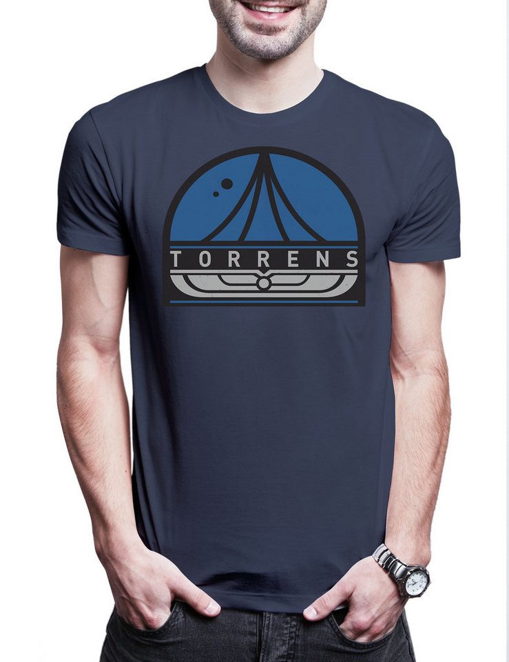 Urban Backwoods Print-Shirt Torrens Patch Herren T-Shirt Prometheus USCSS Nostromo Alien Ripley (1-tlg) Aliens Weyland Corp Yutani von Urban Backwoods