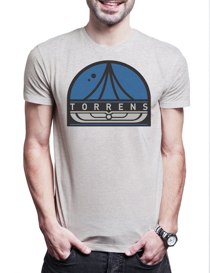 Urban Backwoods Print-Shirt Torrens Patch Herren T-Shirt Prometheus USCSS Nostromo Alien Ripley (1-tlg) Aliens Weyland Corp Yutani von Urban Backwoods