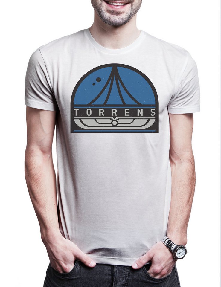 Urban Backwoods Print-Shirt Torrens Patch Herren T-Shirt Prometheus USCSS Nostromo Alien Ripley (1-tlg) Aliens Weyland Corp Yutani von Urban Backwoods