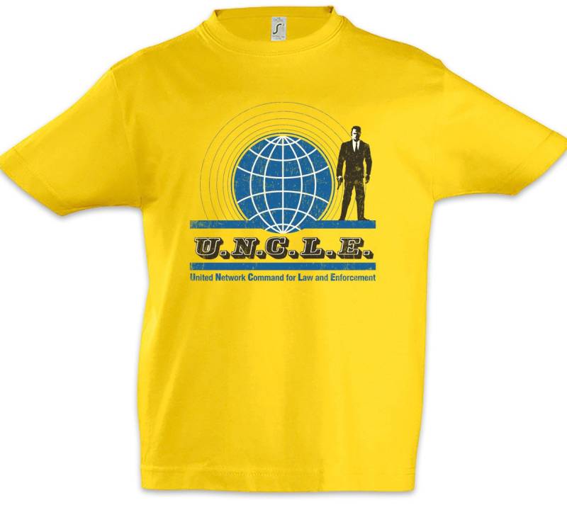 Urban Backwoods Print-Shirt U.N.C.L.E. Kinder T-Shirt United TV Network Command For Law And (1-tlg) Enforcement Codename Napoleon Cold von Urban Backwoods