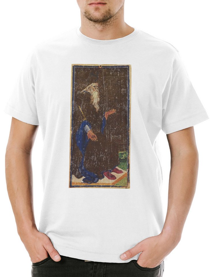 Urban Backwoods Print-Shirt Tarot Arcanum Emperor Herren T-Shirt Karte Karten Card Voddoo Der (1-tlg) Kaiser Imperator Black Occult von Urban Backwoods
