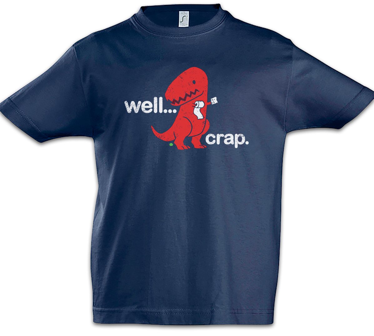 Urban Backwoods Print-Shirt Well Crap Kinder T-Shirt Tyrannosaurus Rex T-Rex Dinosaurier Dino (1-tlg) Dinosaur T Rex Fun von Urban Backwoods