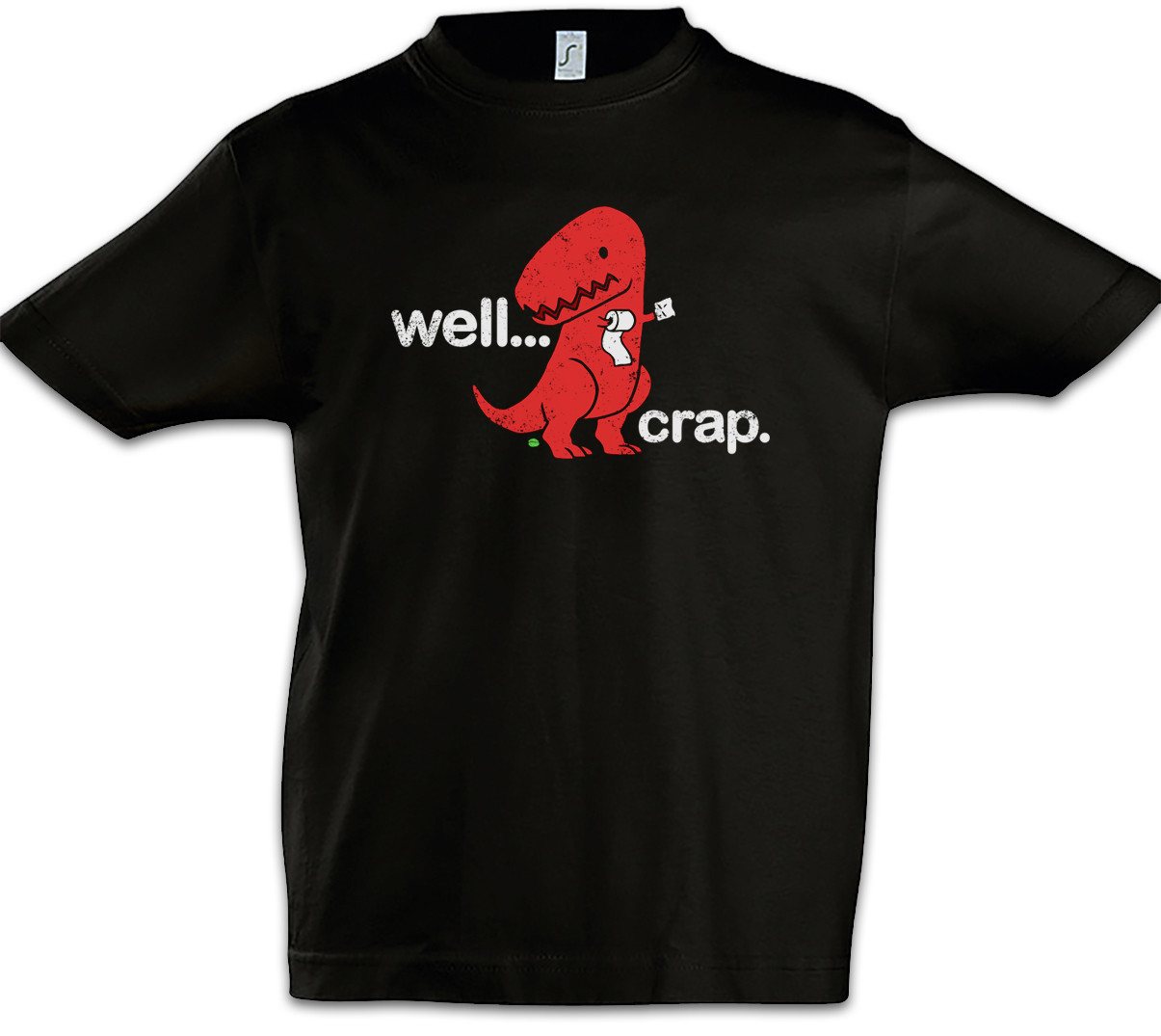 Urban Backwoods Print-Shirt Well Crap Kinder T-Shirt Tyrannosaurus Rex T-Rex Dinosaurier Dino (1-tlg) Dinosaur T Rex Fun von Urban Backwoods