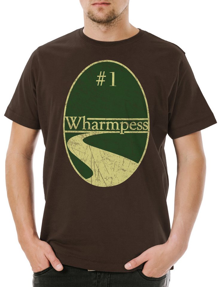 Urban Backwoods Print-Shirt Wharmpess #1 Herren T-Shirt How I Met Bier Beer Randy Your Mother (1-tlg) Brewery Sign Logo Zeichen von Urban Backwoods