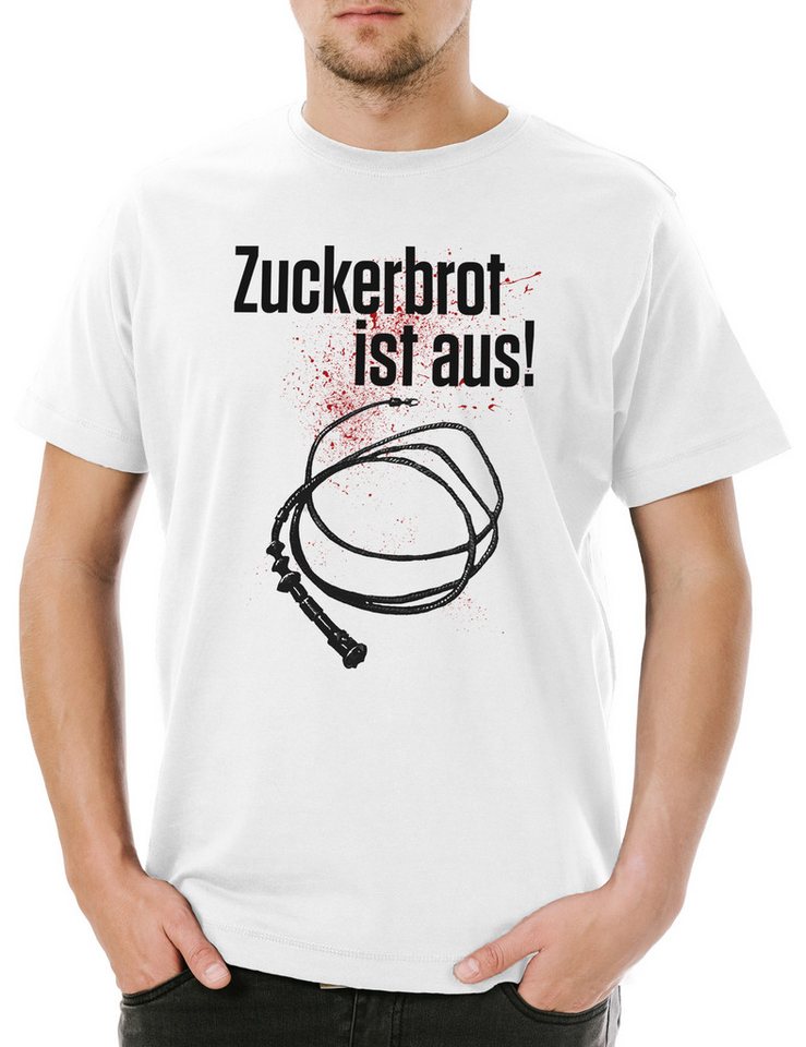 Urban Backwoods Print-Shirt Zuckerbrot Ist Aus Herren T-Shirt Body Building Kraftsport Sport (1-tlg) Training Spaß Fun von Urban Backwoods