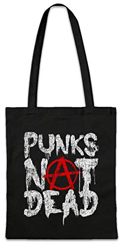 Urban Backwoods Punks Not Dead II Hipster Bag Beutel Stofftasche Einkaufstasche von Urban Backwoods