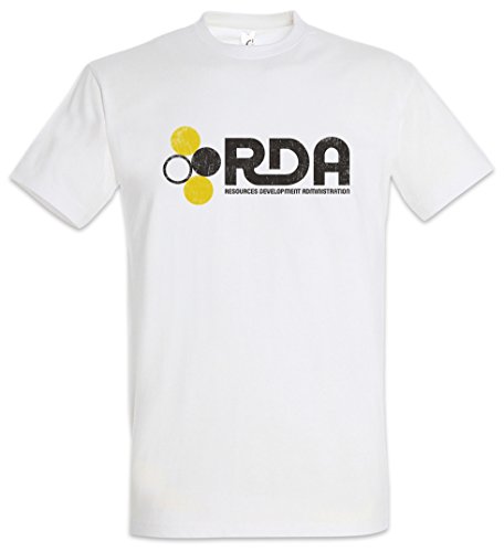 Urban Backwoods RDA Ressources Development Administration Herren T-Shirt Weiß Größe 2XL von Urban Backwoods