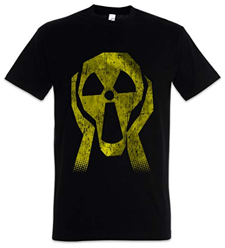 Urban Backwoods Radioactive Face Herren T-Shirt Schwarz Größe XL von Urban Backwoods