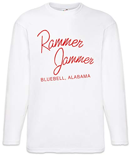 Urban Backwoods Rammer Jammer Herren Langarm T-Shirt Weiß Größe 4XL von Urban Backwoods
